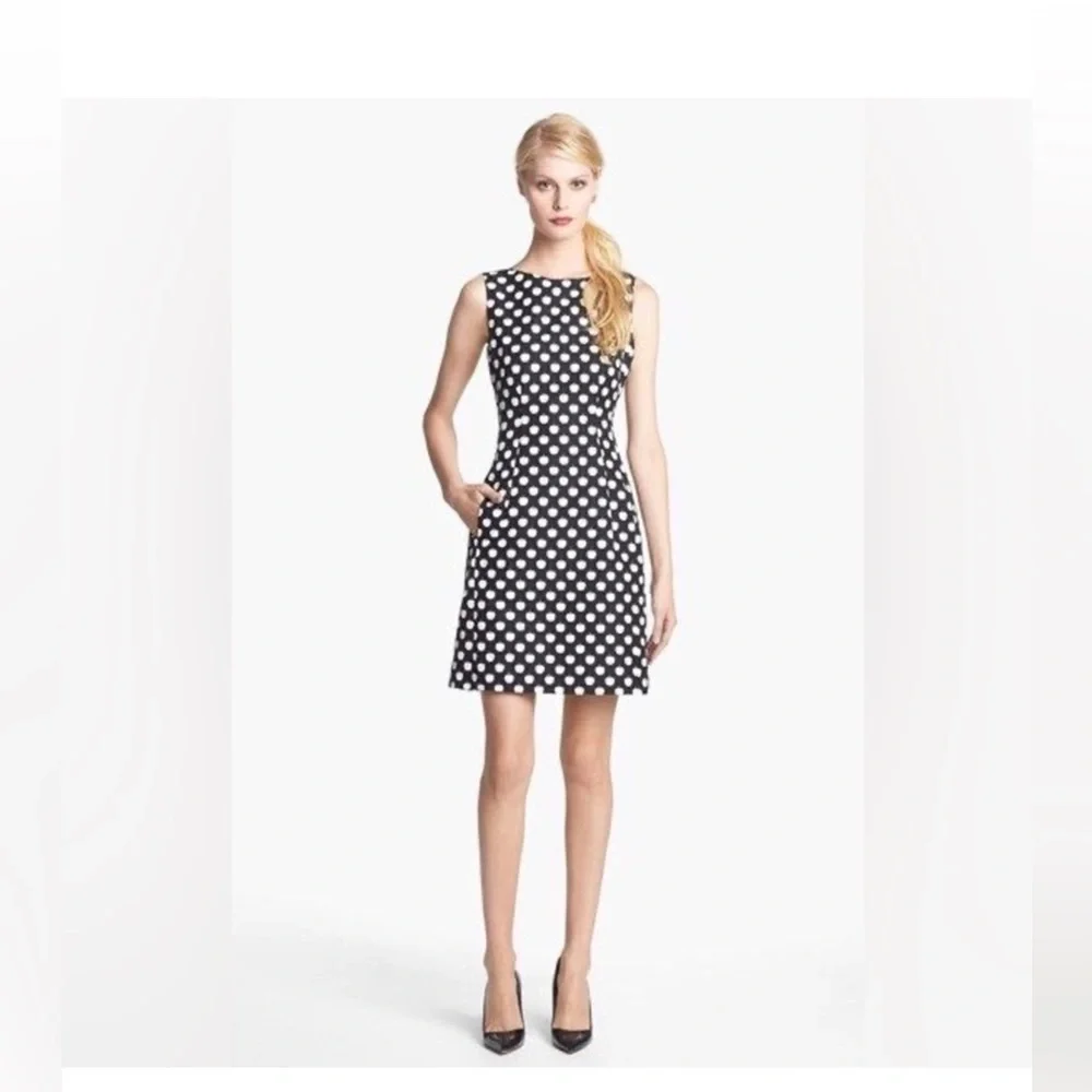 Kate Spade Domino Apple sheath dress Size 0 sleeveles - Picture 10 of 14